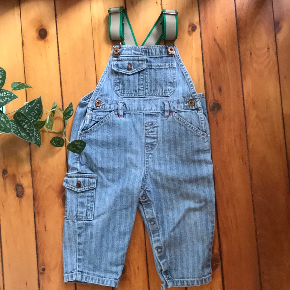 Baby Gap denim overalls